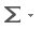 AutoSum button icon from Excel 2013 toolbar.