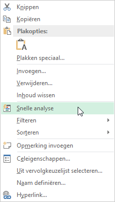 Excel 2013 right-click menu with options.