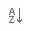 Sort ascending icon for Excel columns.